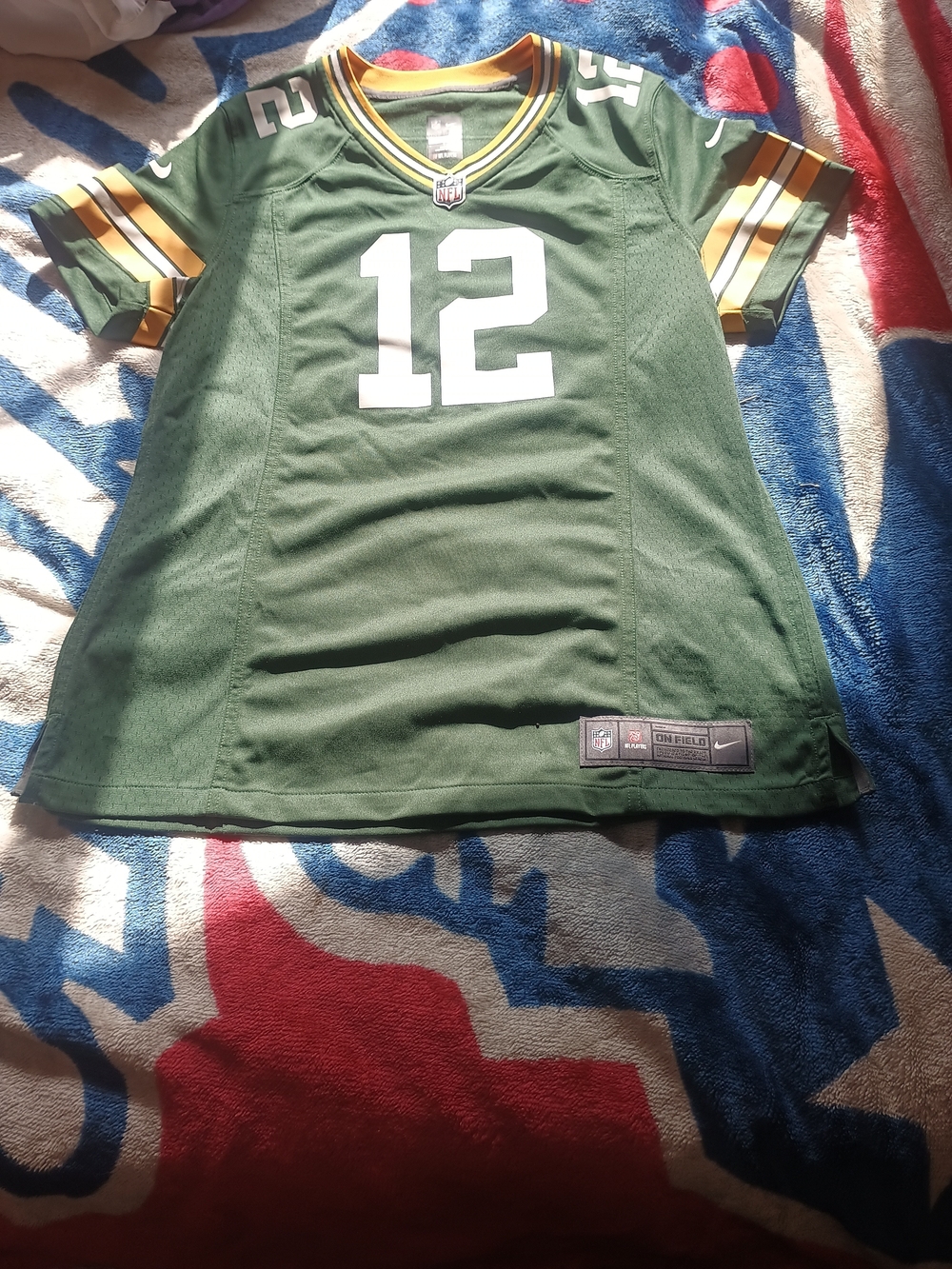 Green Bay Packers Aaron Rodgers 12 Jersey ADULT